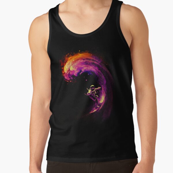 Space Surfing Tank Top RB0901 product Offical galaxy Merch