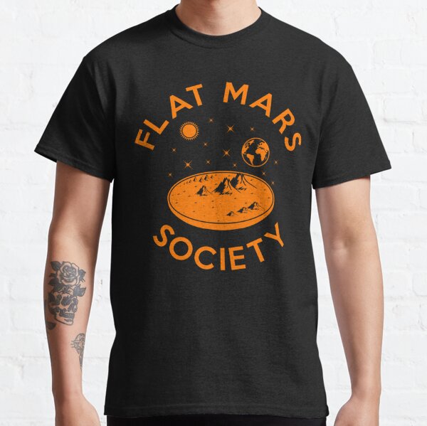 Flat Mars Society Classic T-Shirt RB0901 product Offical galaxy Merch